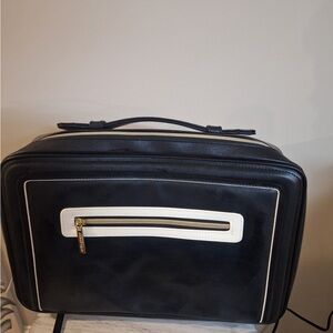 Black and White makeup bag